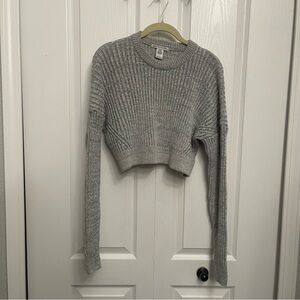 Urban Outfitters Cropped Cable Knit Sweater